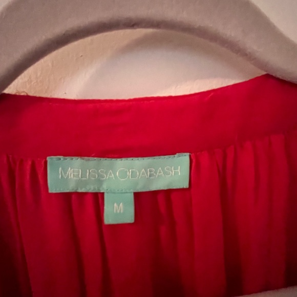 Red Embroidered Kimono Robe - Picture 2 of 4